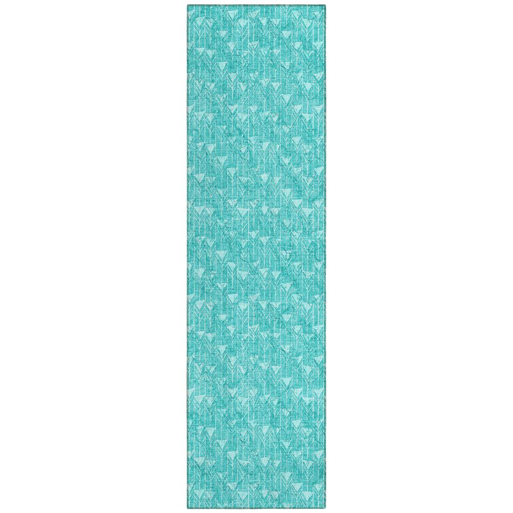 Chantille ACN514 Teal 2'3" x 7'6" Rug. Picture 1
