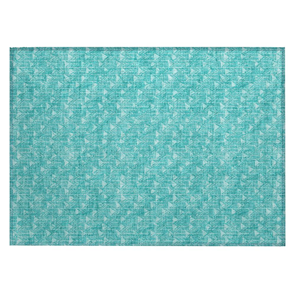 Chantille ACN514 Teal 1'8" x 2'6" Rug. The main picture.