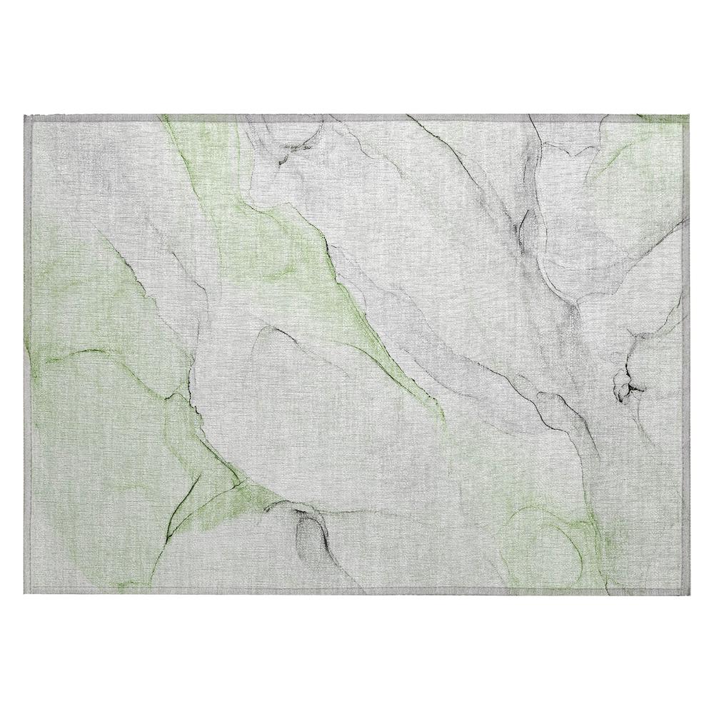 Chantille ACN515 Green 1'8" x 2'6" Rug. Picture 1