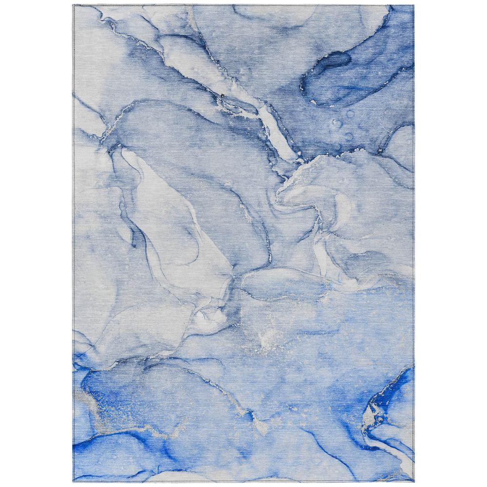 Chantille ACN516 Blue 2'6" x 3'10" Rug. The main picture.