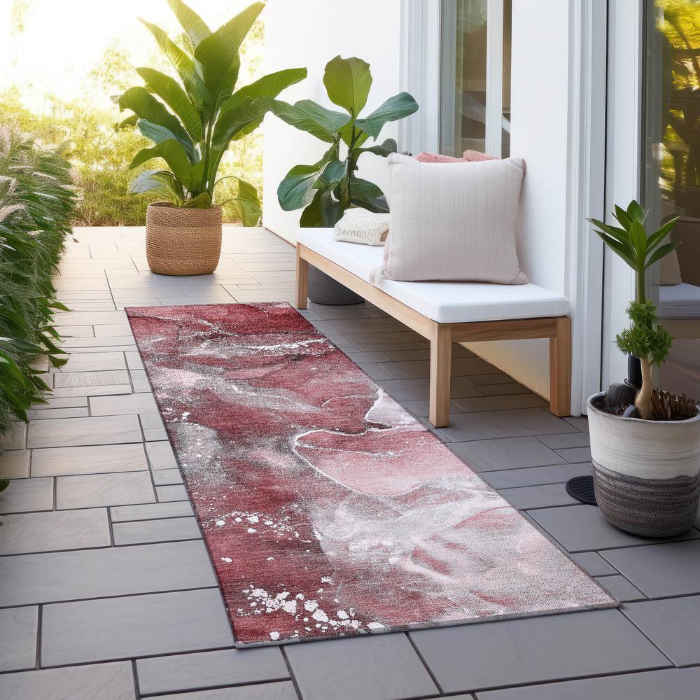 Chantille ACN518 Red 2'3" x 7'6" Rug. Picture 8