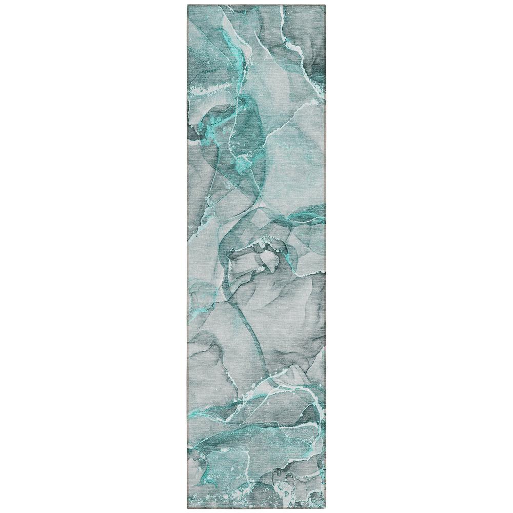Chantille ACN519 Teal 2'3" x 7'6" Rug. Picture 1