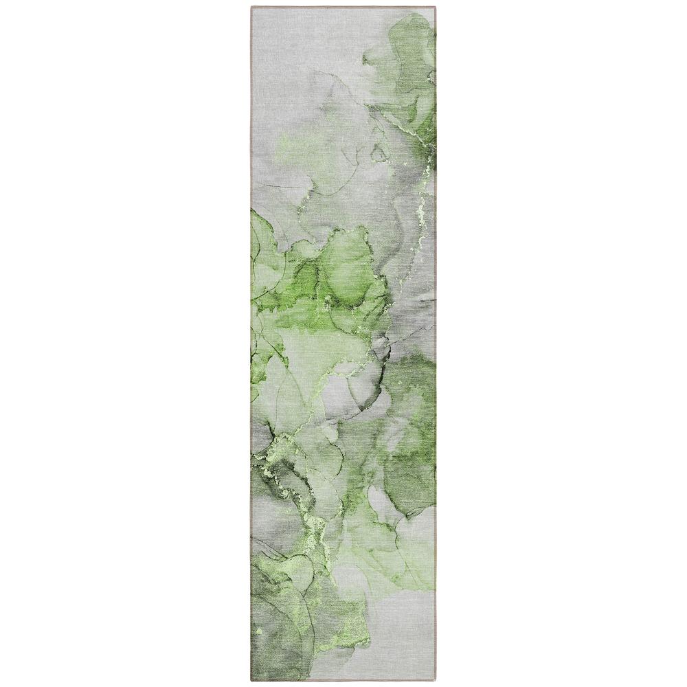 Chantille ACN520 Green 2'3" x 7'6" Rug. Picture 1