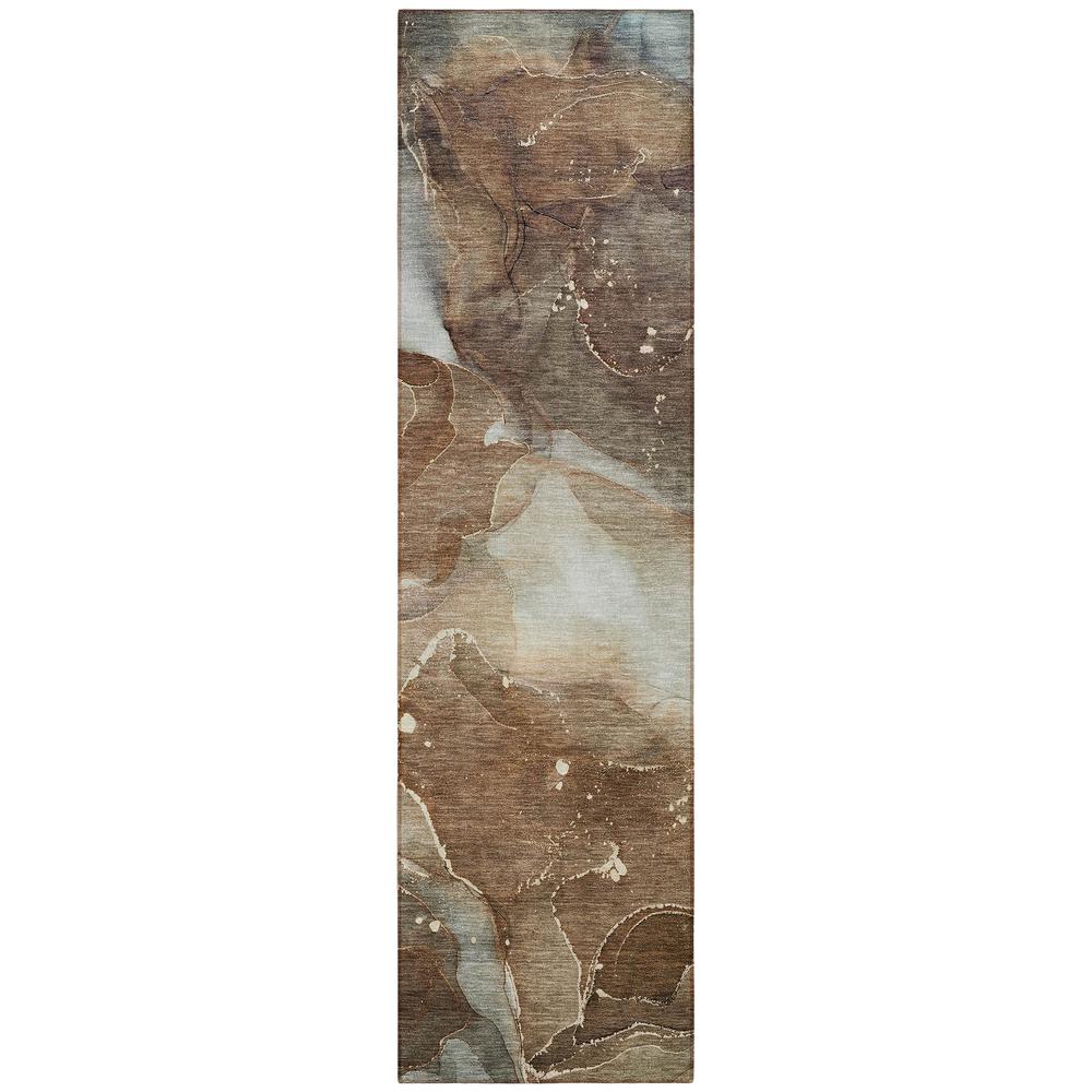 Chantille ACN522 Brown 2'3" x 7'6" Rug. Picture 1