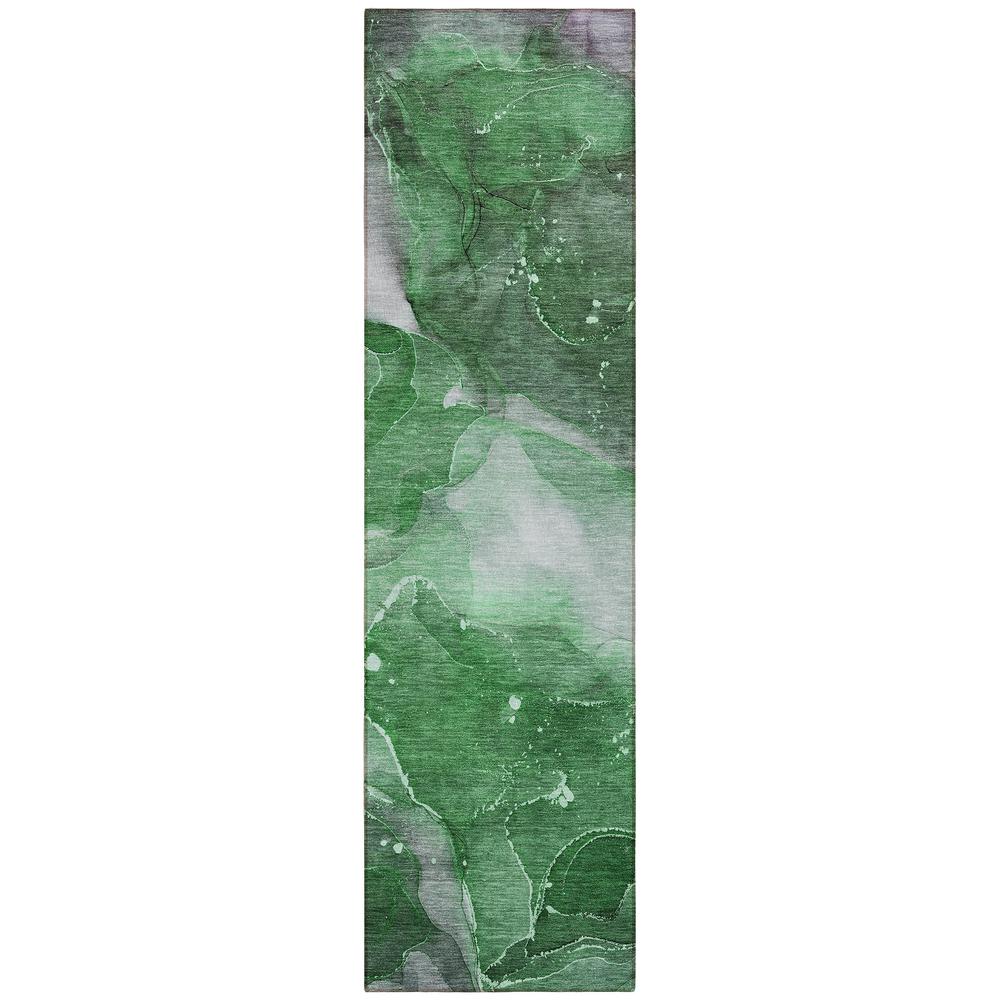 Chantille ACN522 Green 2'3" x 7'6" Rug. Picture 1