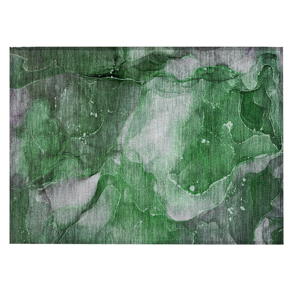 Chantille ACN522 Green 1'8" x 2'6" Rug. Picture 1