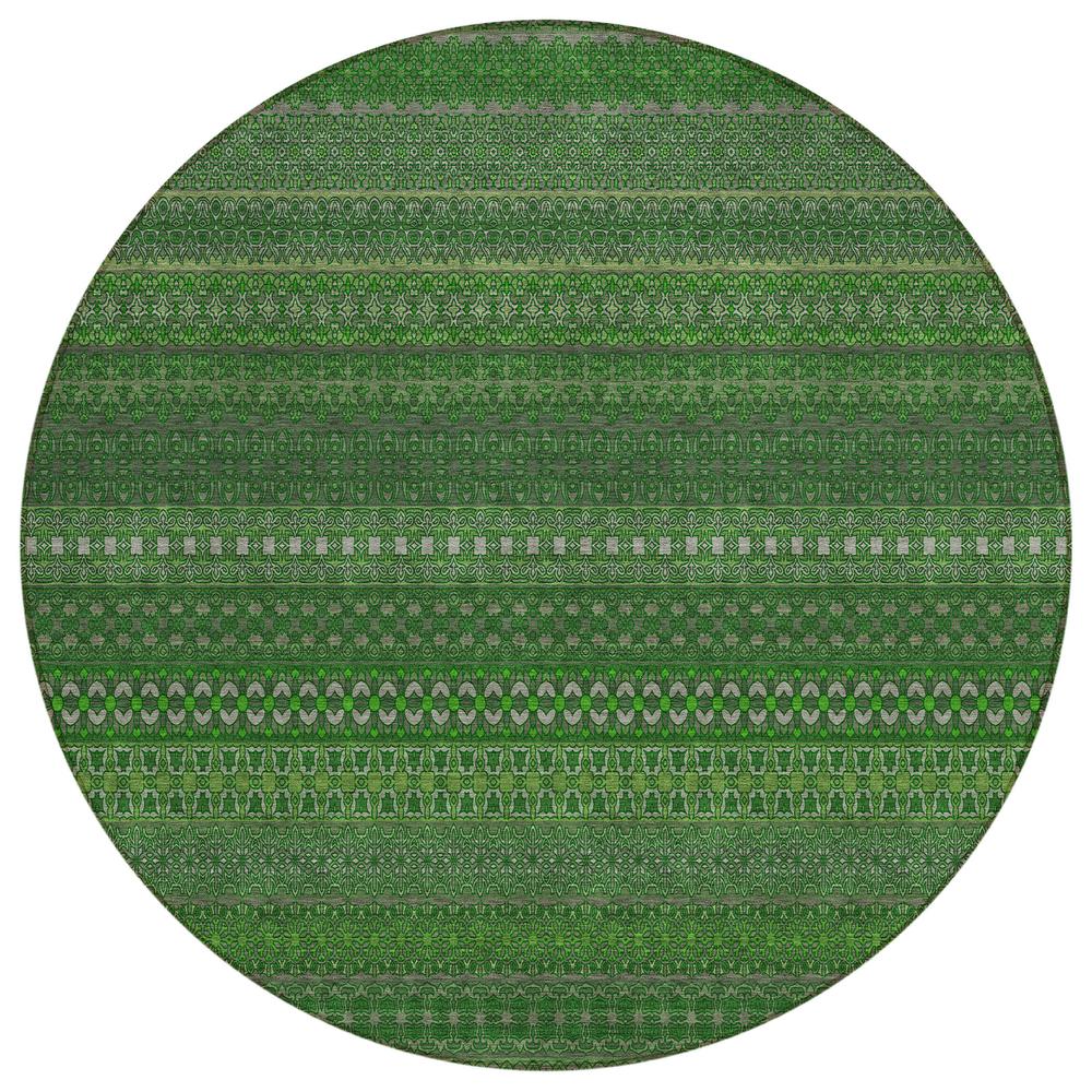 Chantille ACN527 Green 8' x 8' Rug. Picture 1