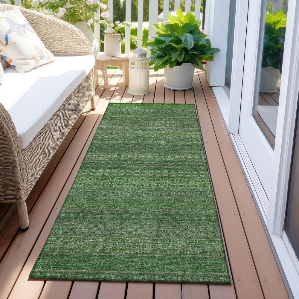 Chantille ACN527 Green 2'3" x 7'6" Rug. Picture 7