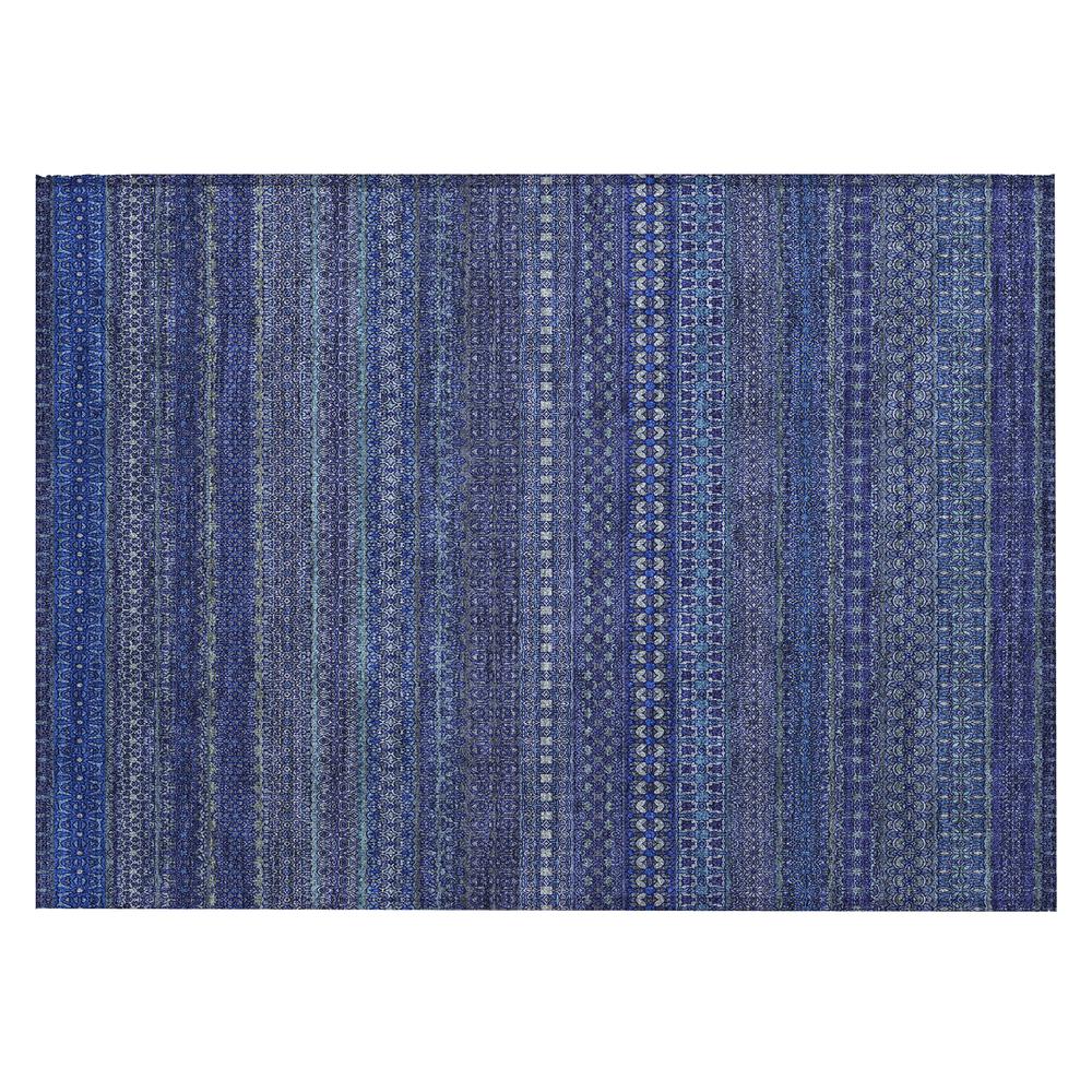 Chantille ACN527 Blue 1'8" x 2'6" Rug. The main picture.