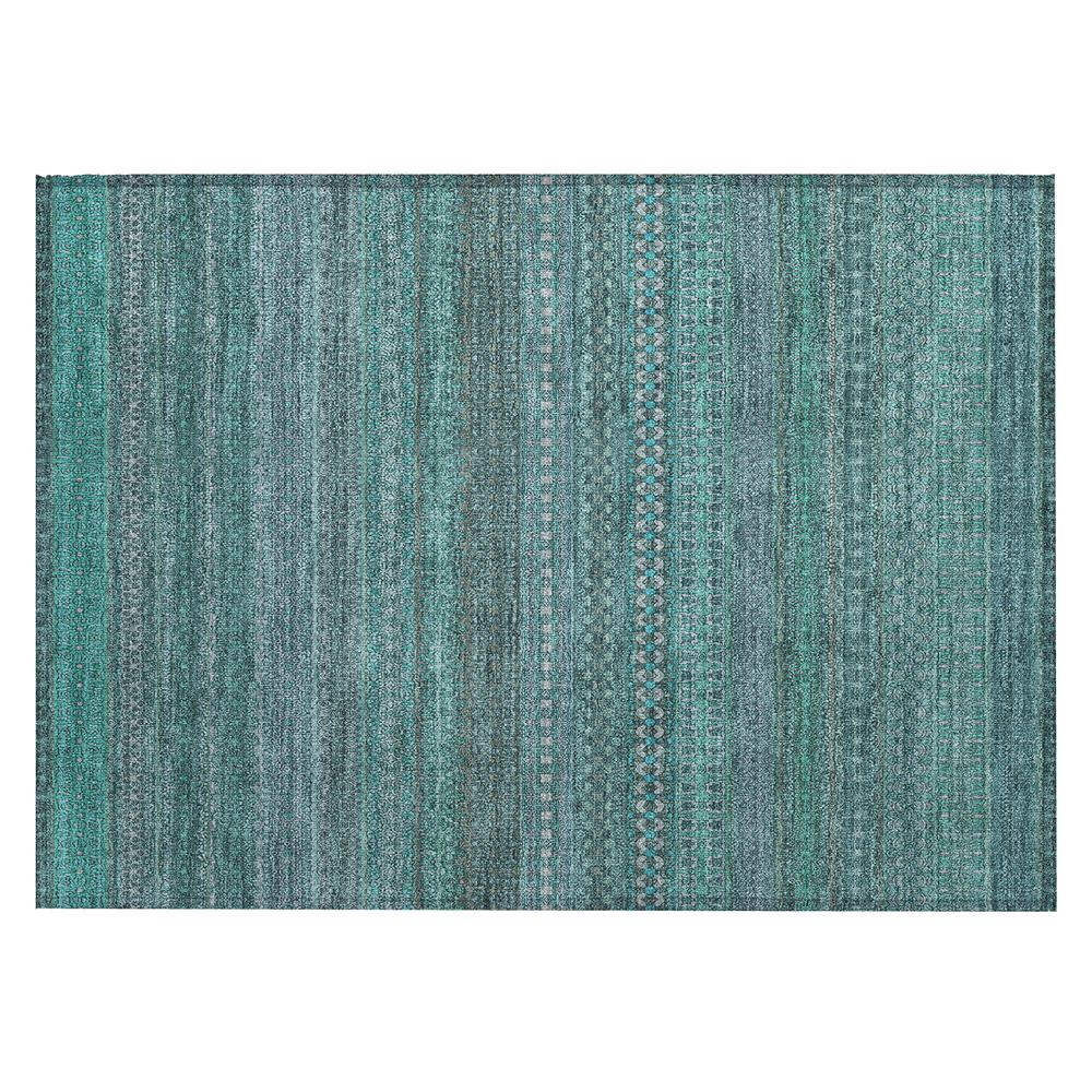Chantille ACN527 Teal 1'8" x 2'6" Rug. Picture 1