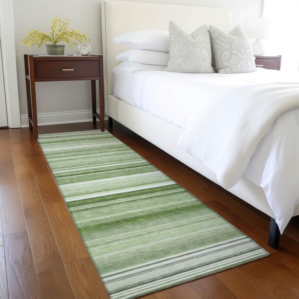 Chantille ACN529 Green 2'3" x 7'6" Rug. Picture 6