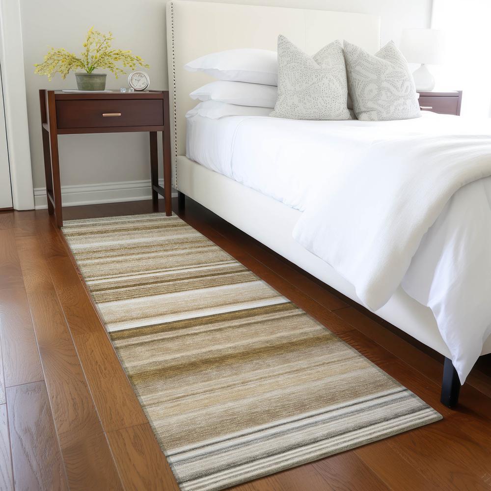 Chantille ACN529 Brown 2'3" x 7'6" Rug. Picture 6