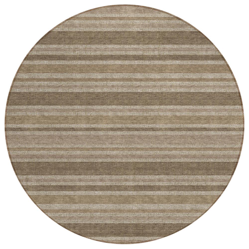 Chantille ACN531 Brown 8' x 8' Rug. Picture 1