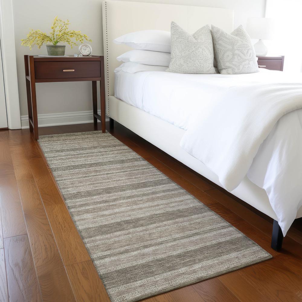 Chantille ACN531 Brown 2'3" x 7'6" Rug. Picture 7