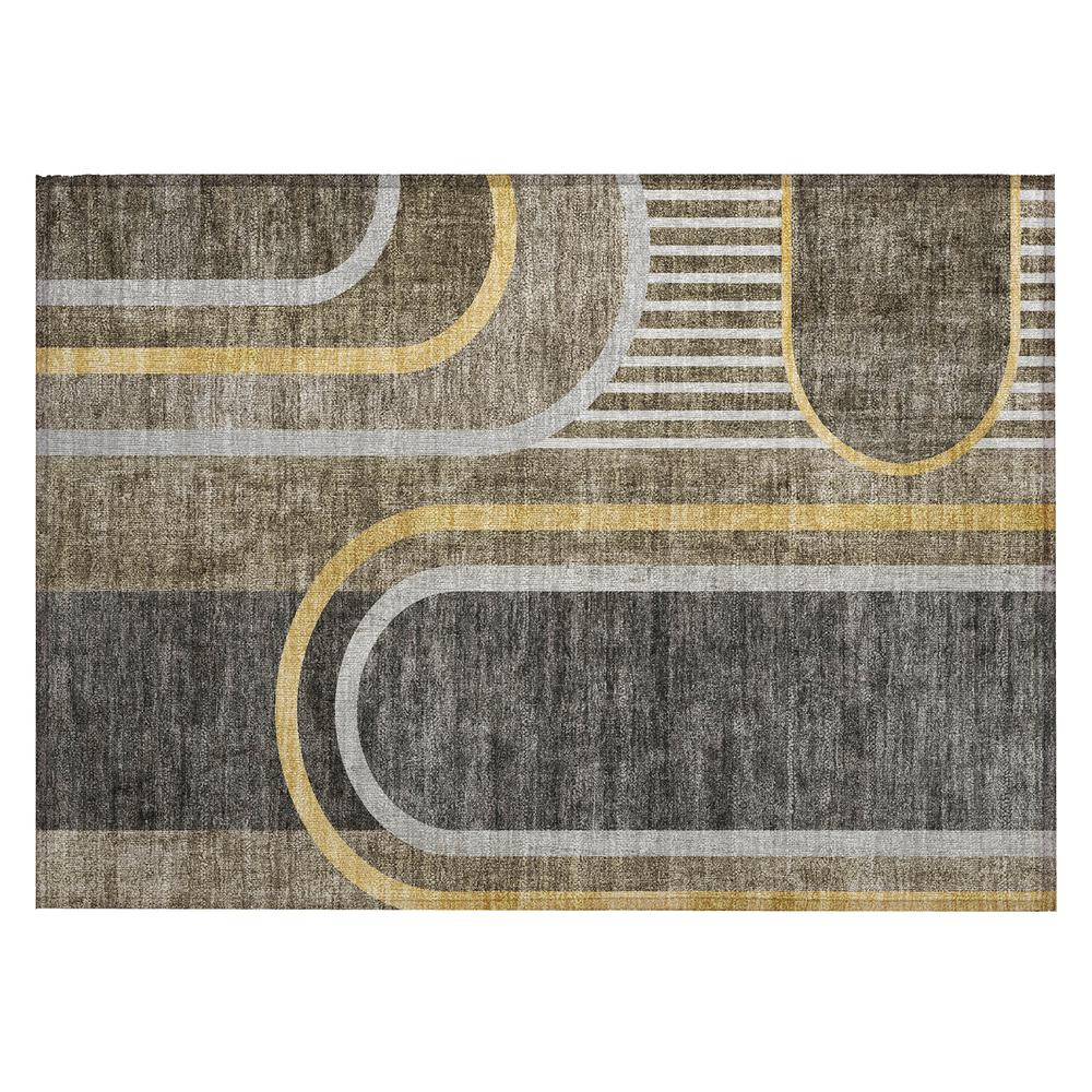 Chantille ACN532 Brown 1'8" x 2'6" Rug. Picture 1