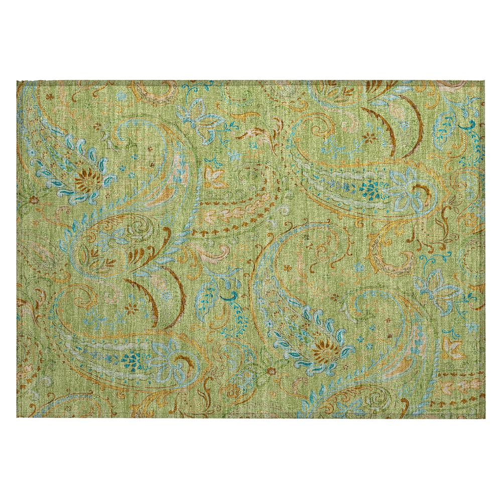 Chantille ACN533 Green 1'8" x 2'6" Rug. Picture 1
