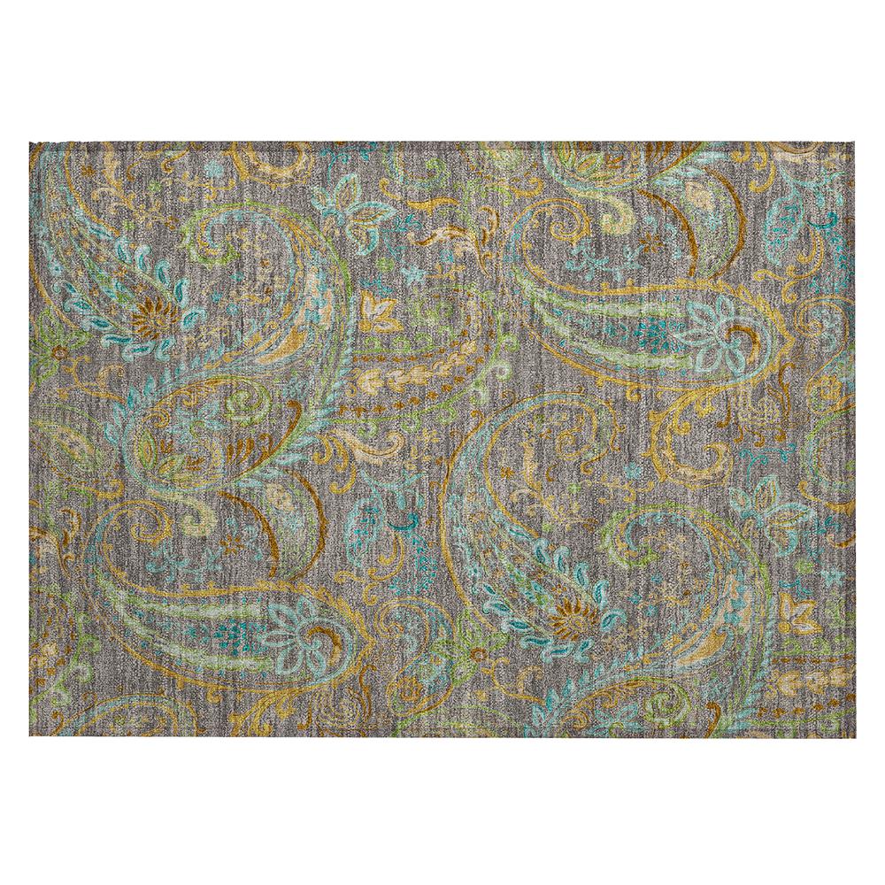 Chantille ACN533 Brown 1'8" x 2'6" Rug. Picture 1