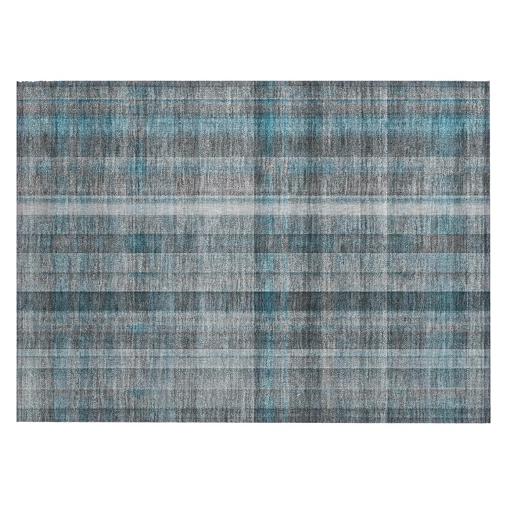 Chantille ACN534 Teal 1'8" x 2'6" Rug. Picture 1
