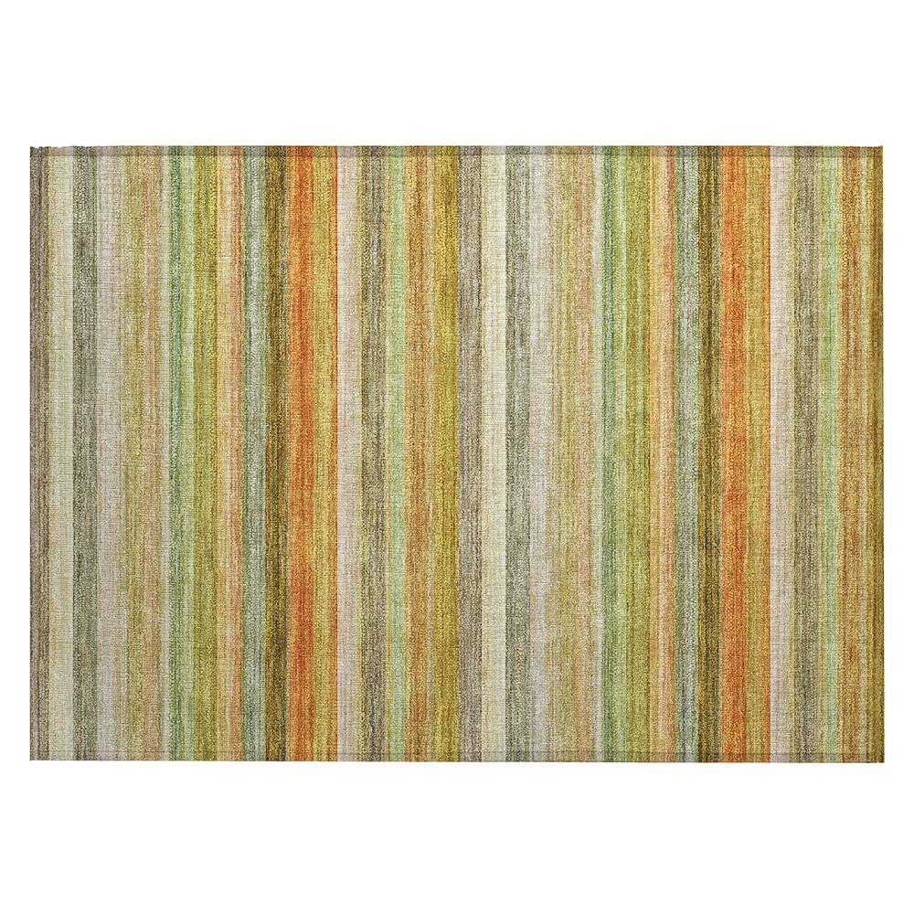 Chantille ACN535 Green 1'8" x 2'6" Rug. Picture 1