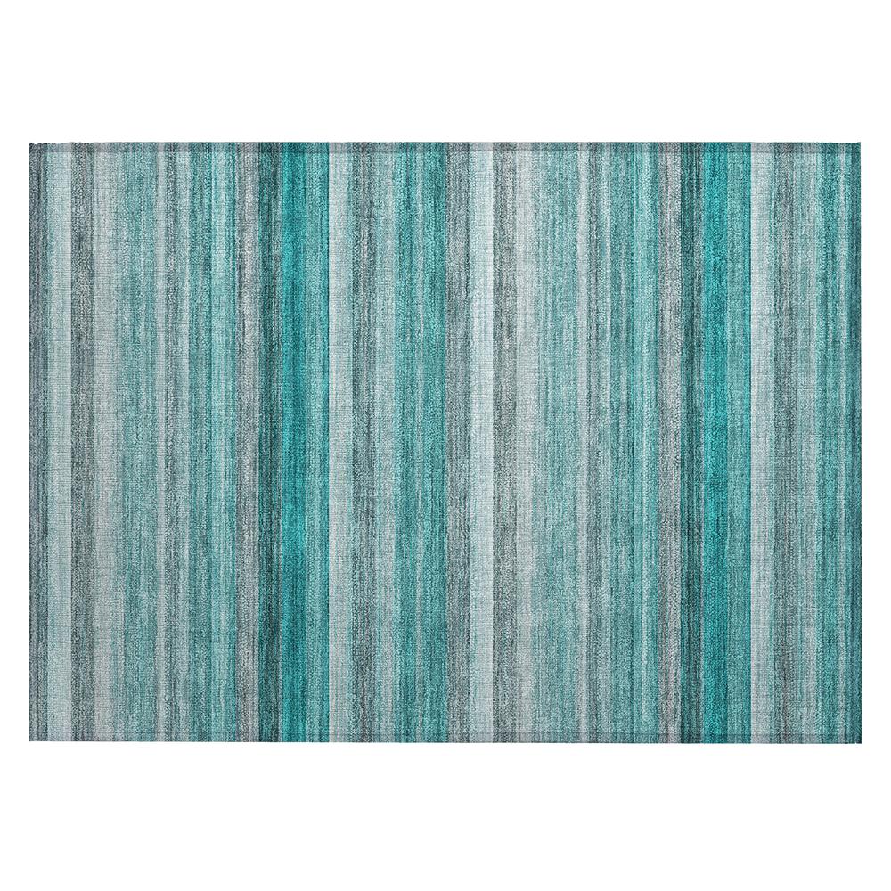 Chantille ACN535 Teal 1'8" x 2'6" Rug. Picture 1