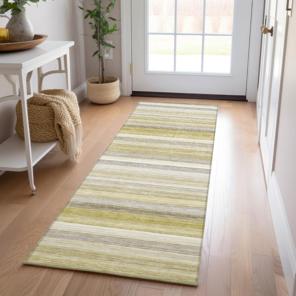 Chantille ACN535 Gold 2'3" x 7'6" Rug. Picture 6
