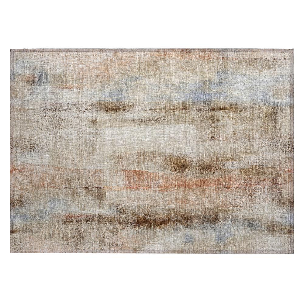 Chantille ACN537 Brown 1'8" x 2'6" Rug. Picture 1