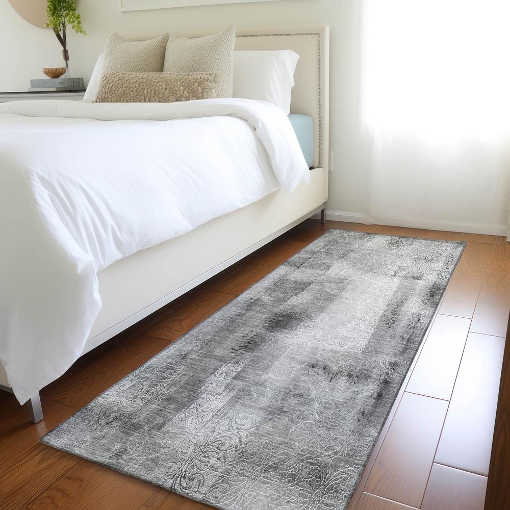 Chantille ACN537 Gray 2'3" x 7'6" Rug. Picture 6