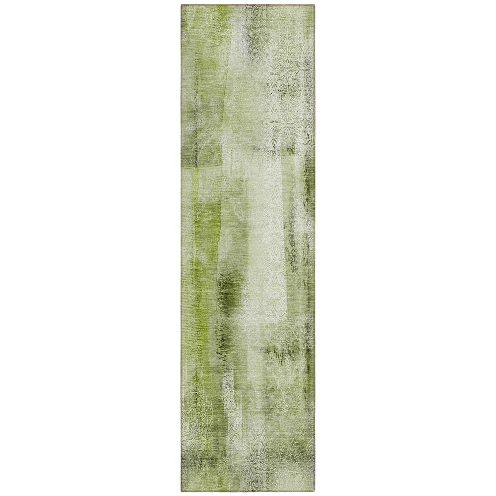 Chantille ACN537 Green 2'3" x 7'6" Rug. Picture 1