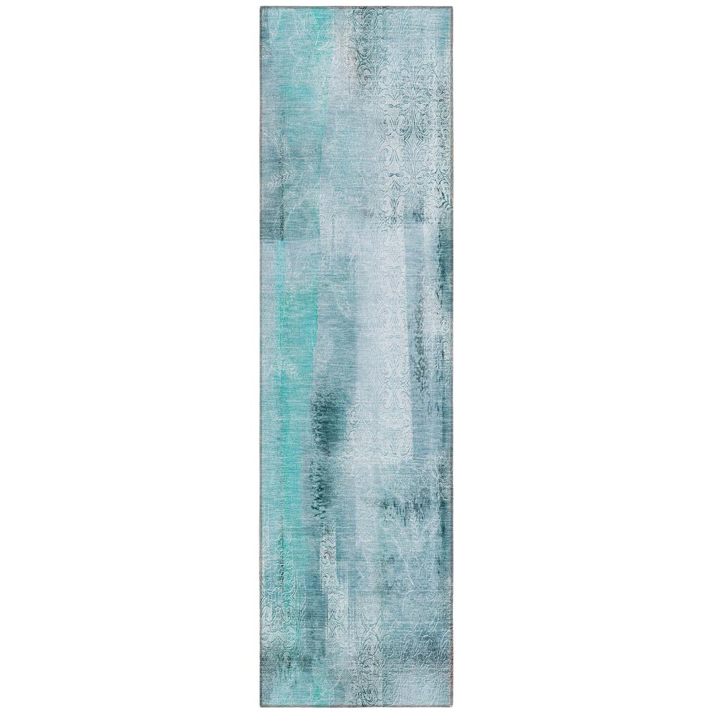 Chantille ACN537 Teal 2'3" x 7'6" Rug. Picture 1