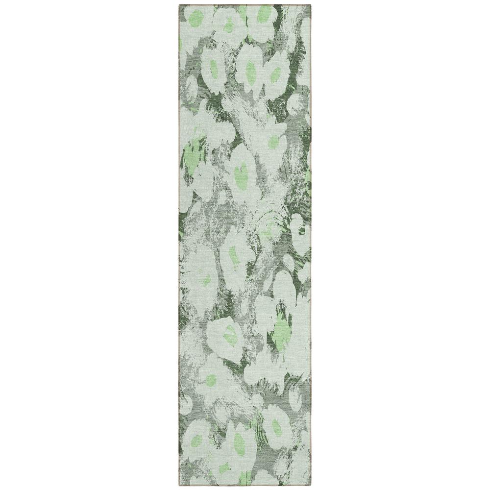 Chantille ACN538 Green 2'3" x 7'6" Rug. Picture 1