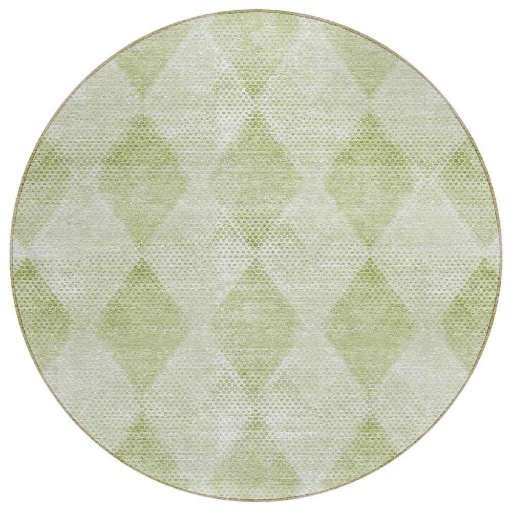 Chantille ACN539 Green 8' x 8' Rug. Picture 1