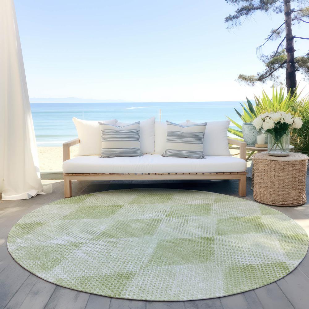 Chantille ACN539 Green 8' x 8' Rug. Picture 7