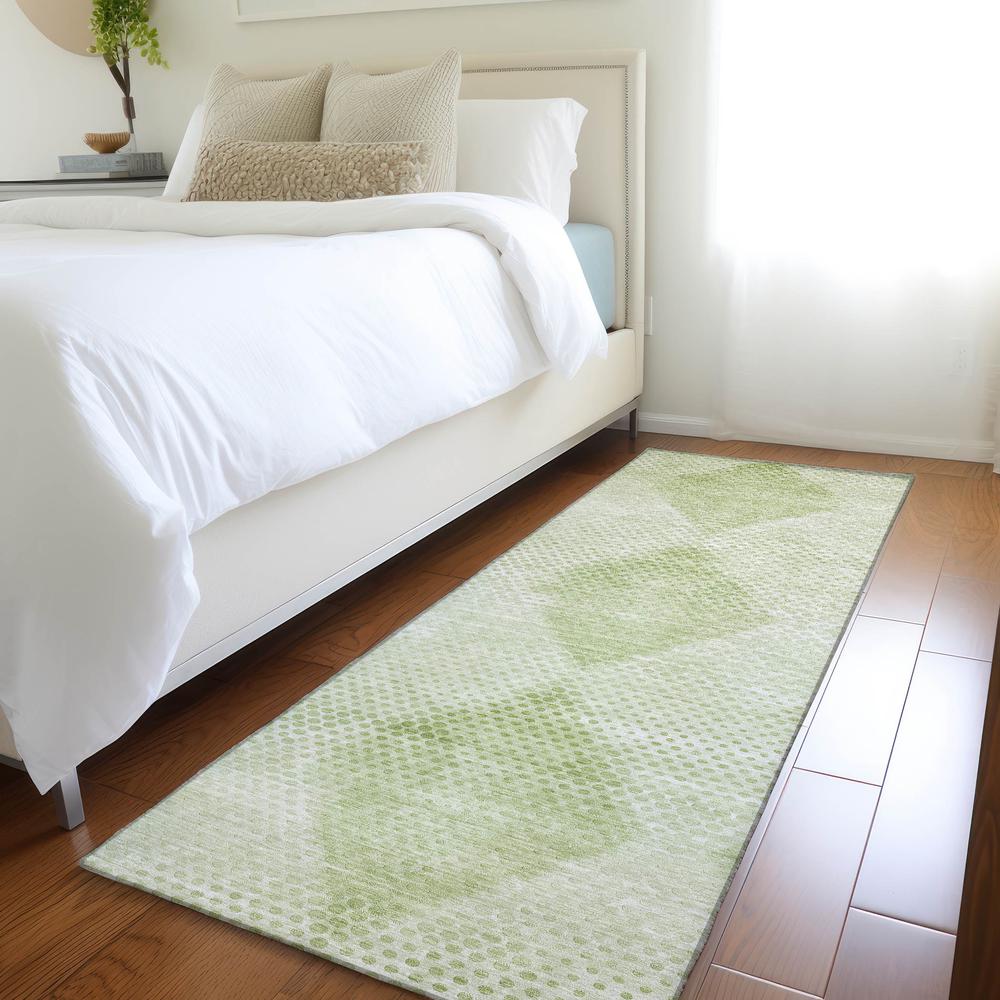 Chantille ACN539 Green 2'3" x 7'6" Rug. Picture 6