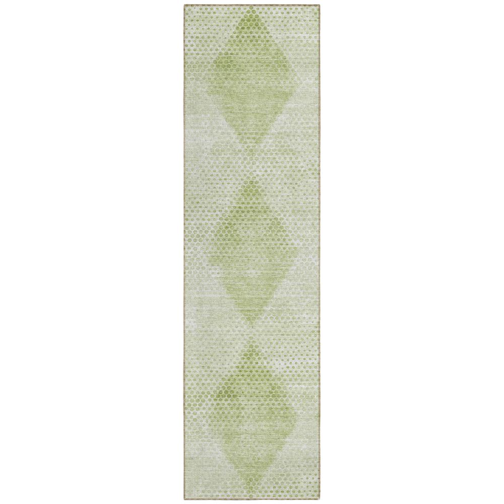Chantille ACN539 Green 2'3" x 7'6" Rug. Picture 1
