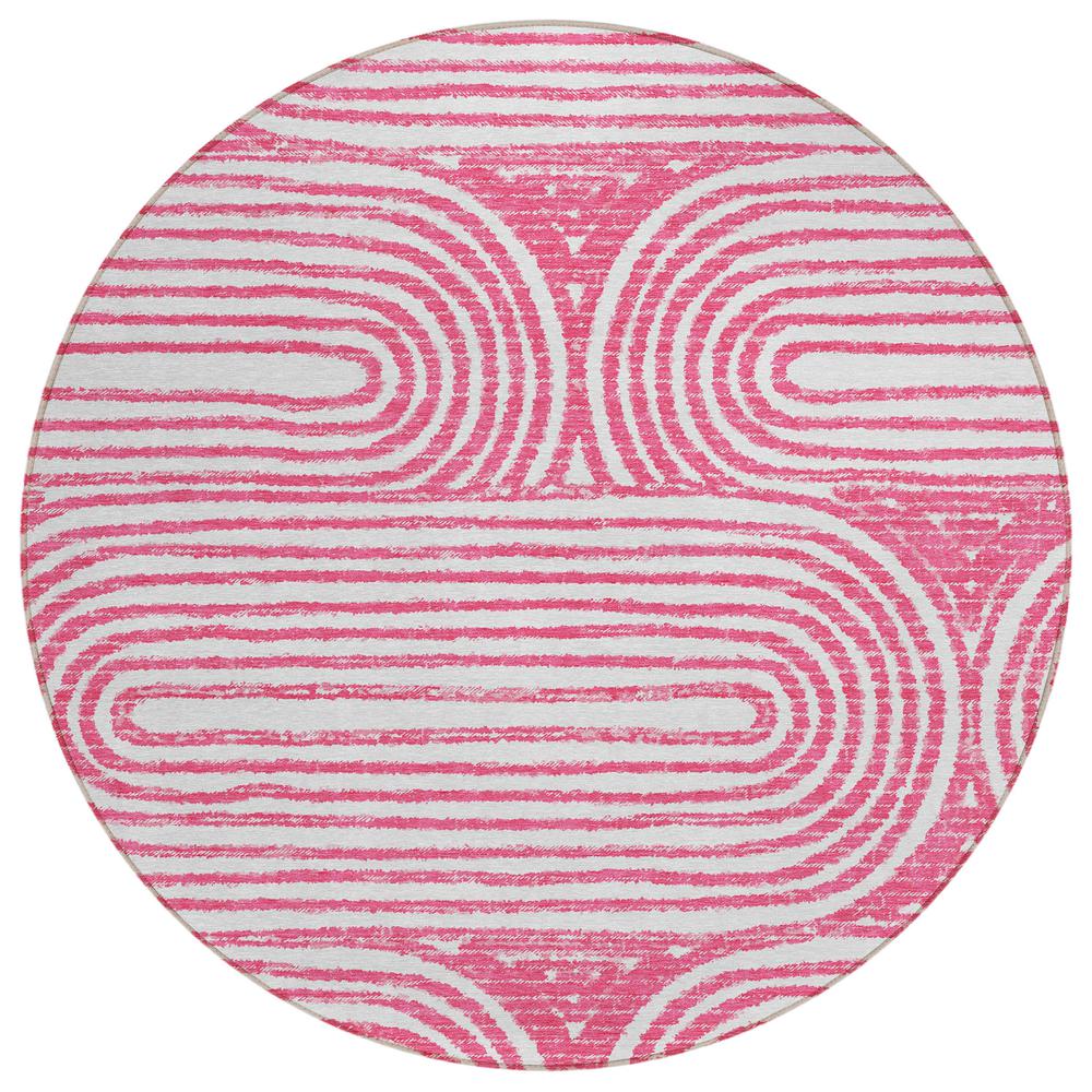 Chantille ACN540 Pink 8' x 8' Rug. Picture 1