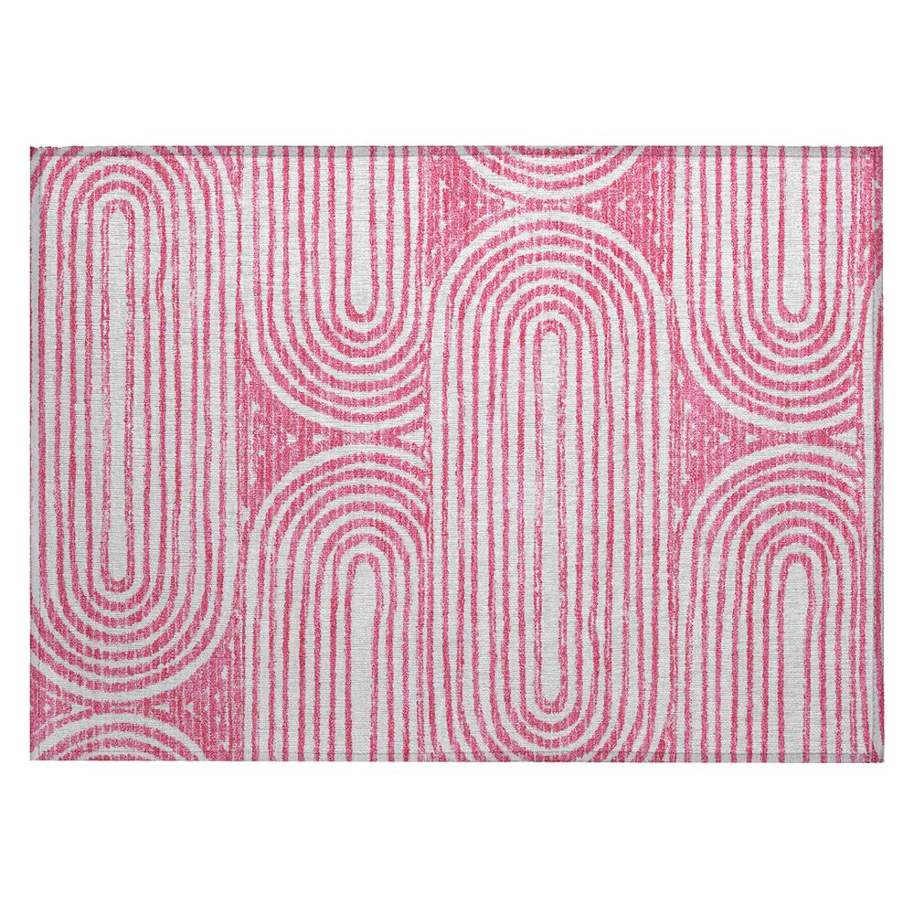 Chantille ACN540 Pink 1'8" x 2'6" Rug. Picture 1