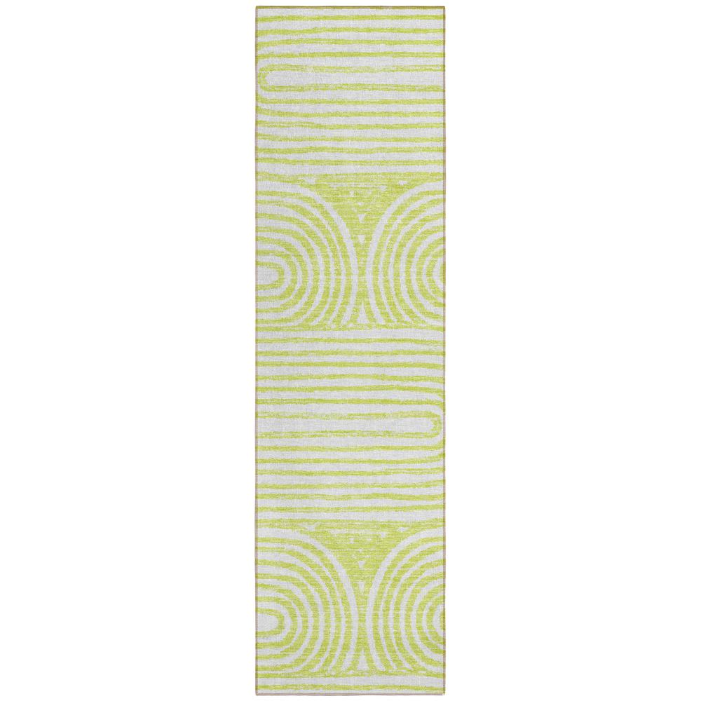 Chantille ACN540 Green 2'3" x 7'6" Rug. Picture 1