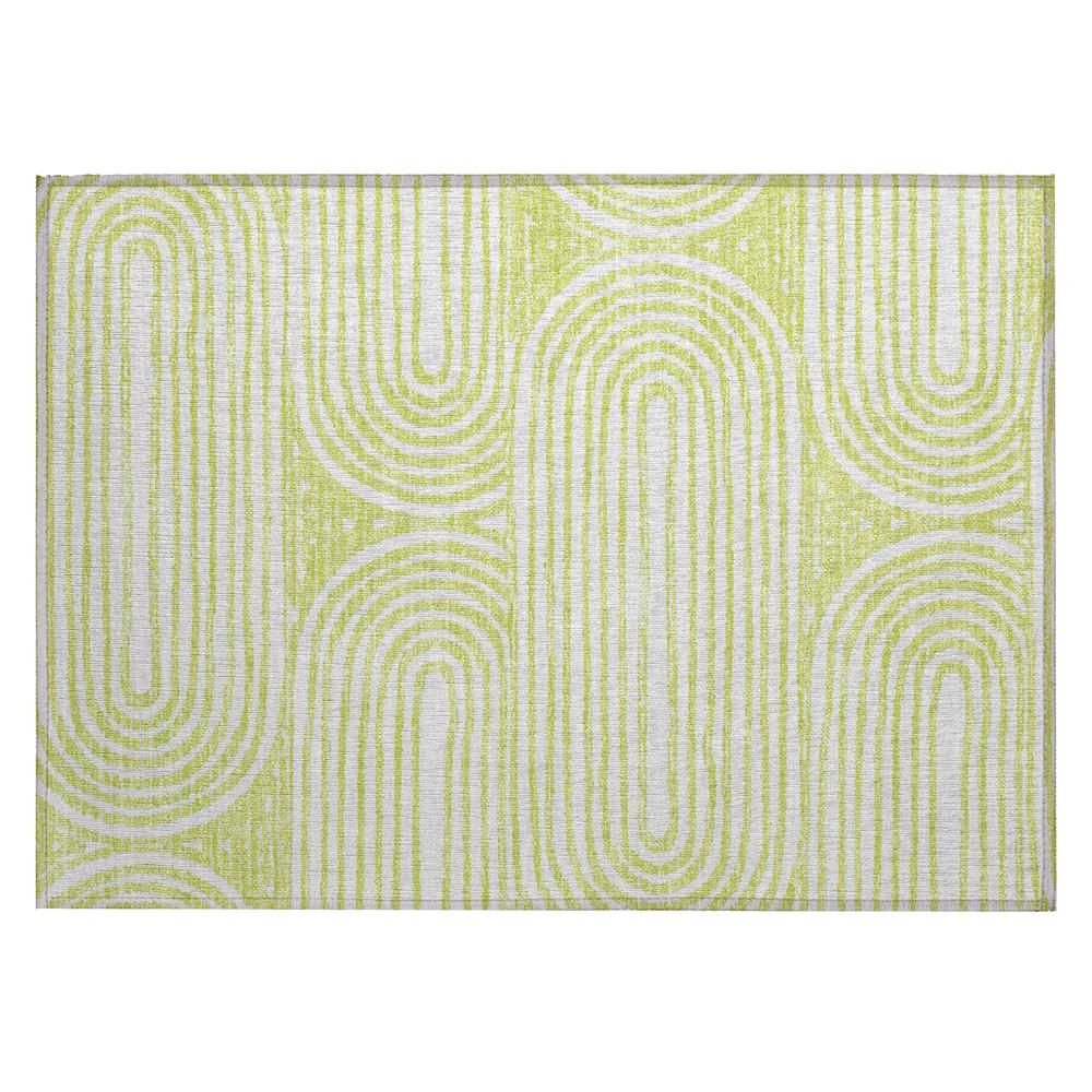 Chantille ACN540 Green 1'8" x 2'6" Rug. Picture 1