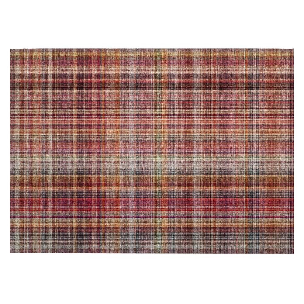 Chantille ACN541 Red 1'8" x 2'6" Rug. Picture 1