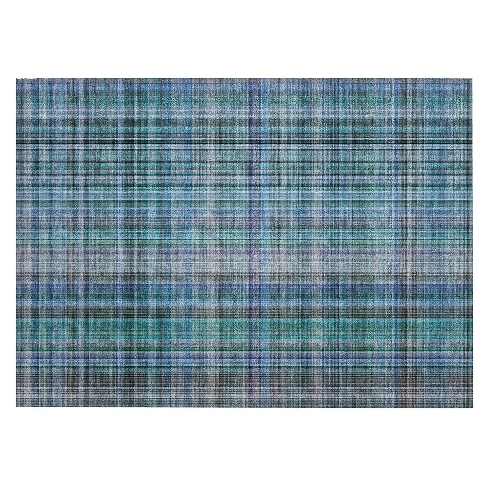 Chantille ACN541 Teal 1'8" x 2'6" Rug. Picture 1
