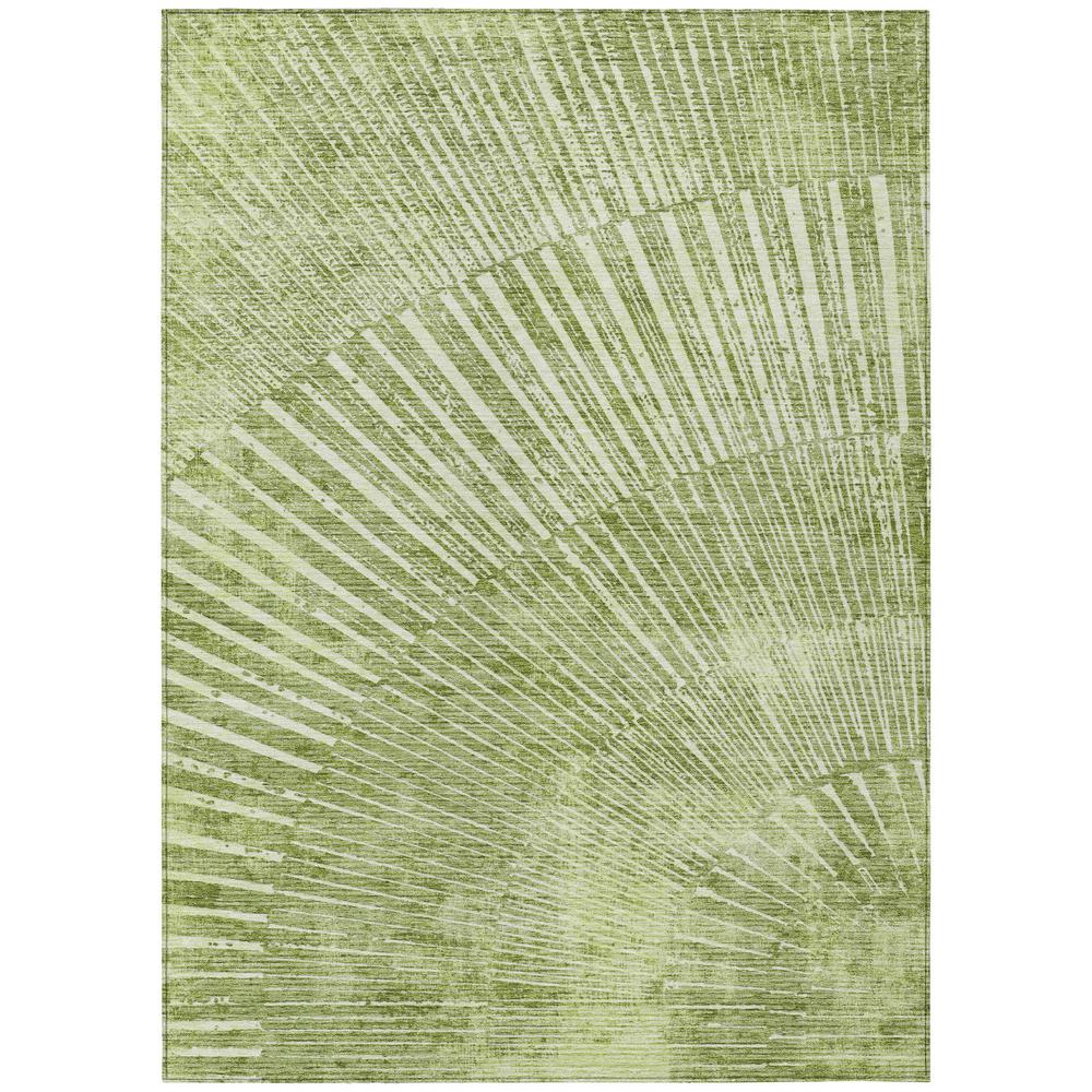 Chantille ACN542 Green 2'6" x 3'10" Rug. Picture 1