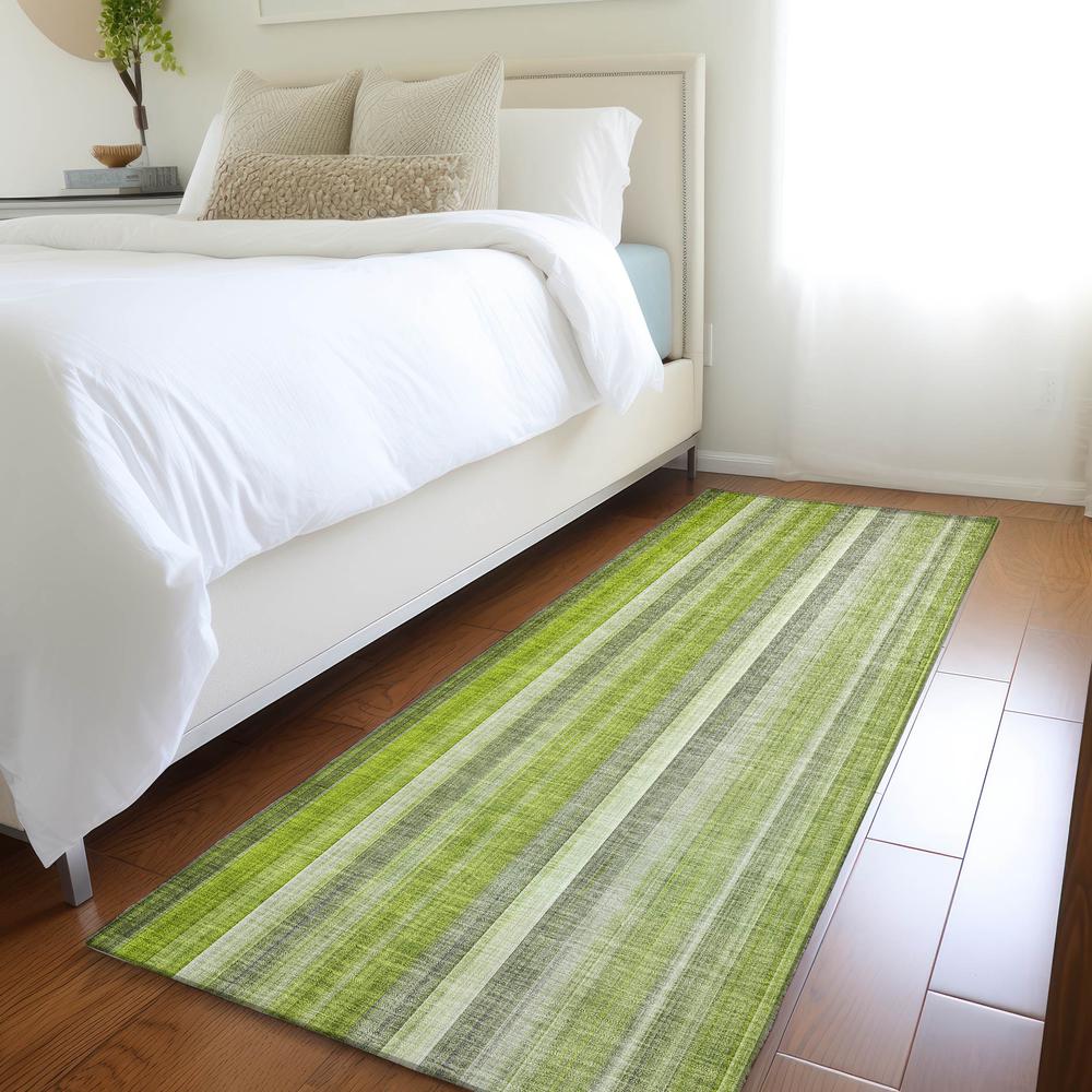 Chantille ACN543 Green 2'3" x 7'6" Rug. Picture 7