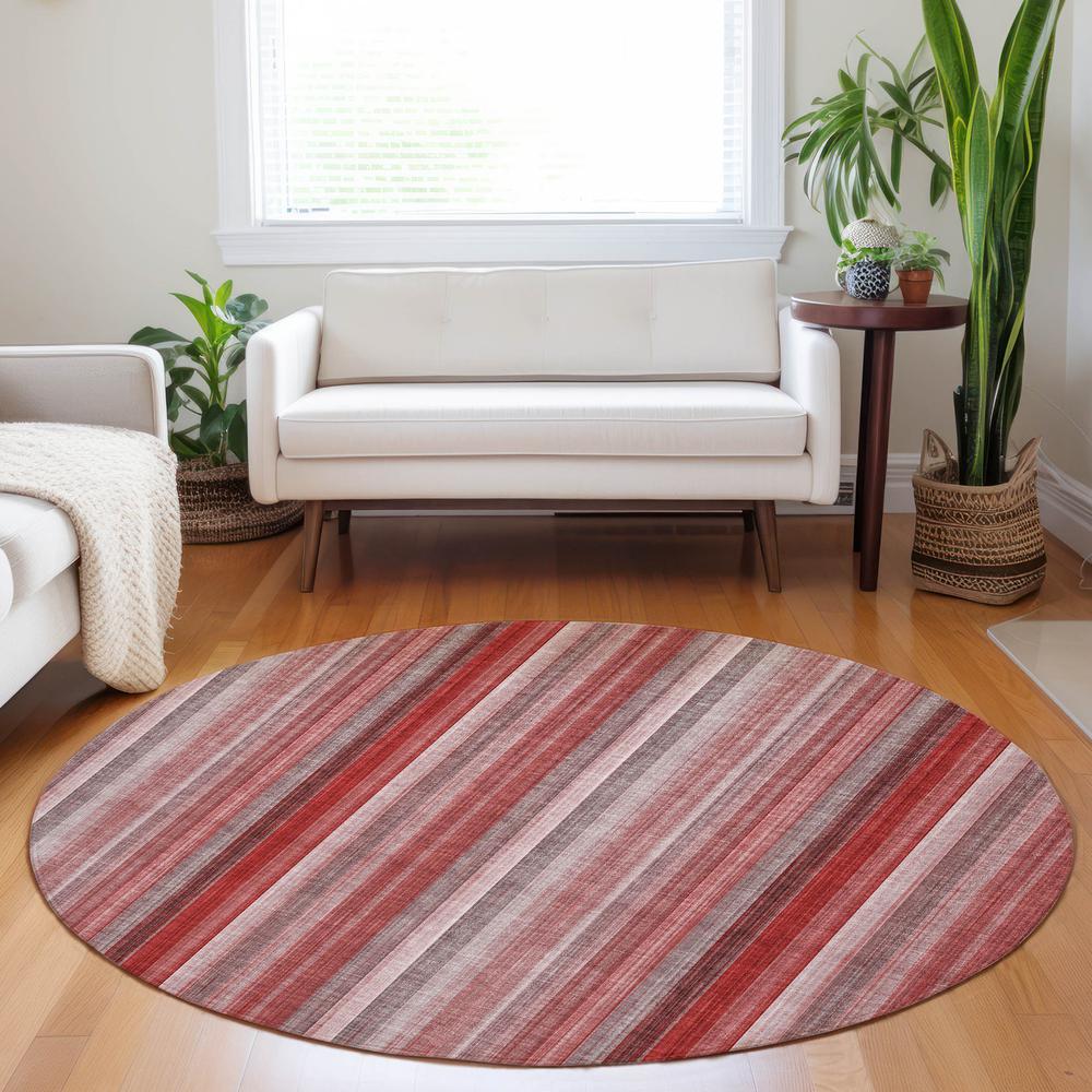 Chantille ACN543 Red 8' x 8' Rug. Picture 6