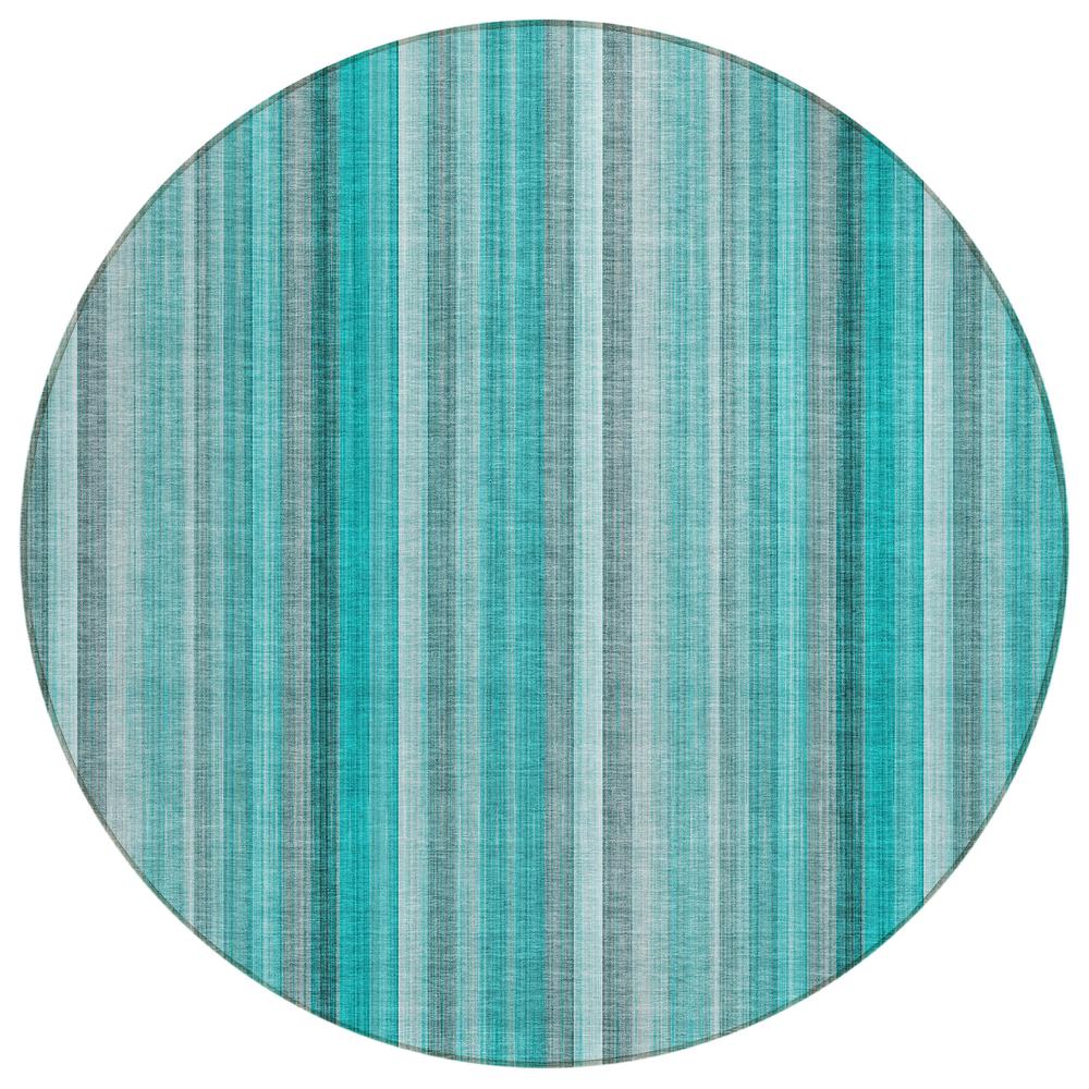 Chantille ACN543 Teal 8' x 8' Rug. Picture 1