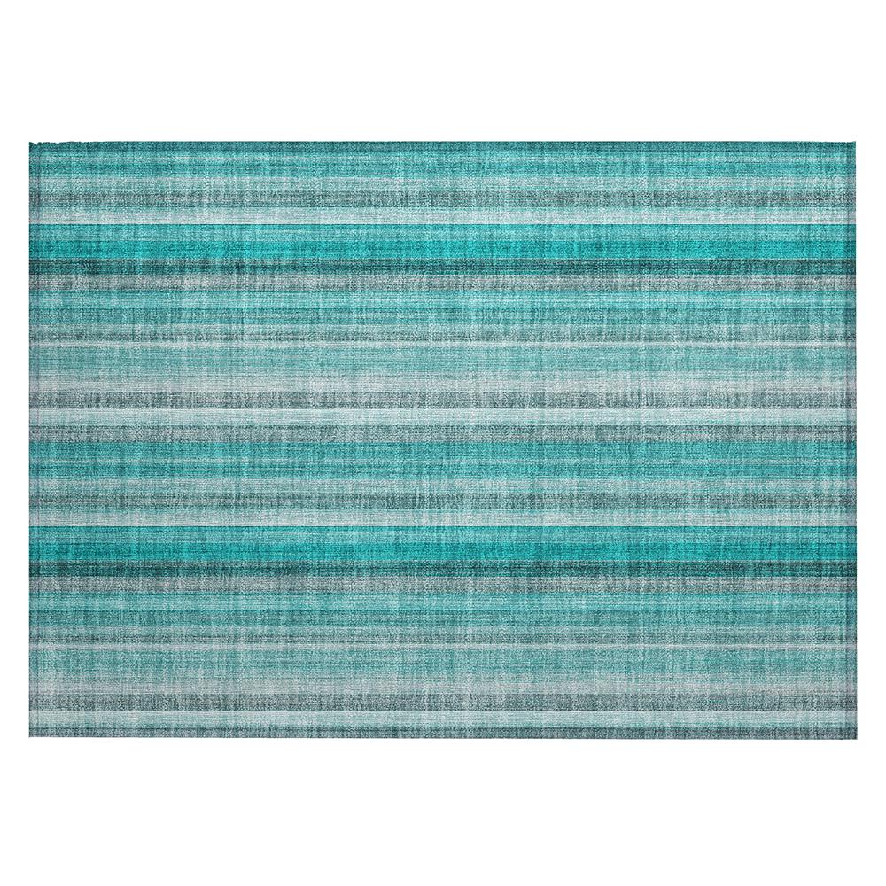 Chantille ACN543 Teal 1'8" x 2'6" Rug. Picture 1