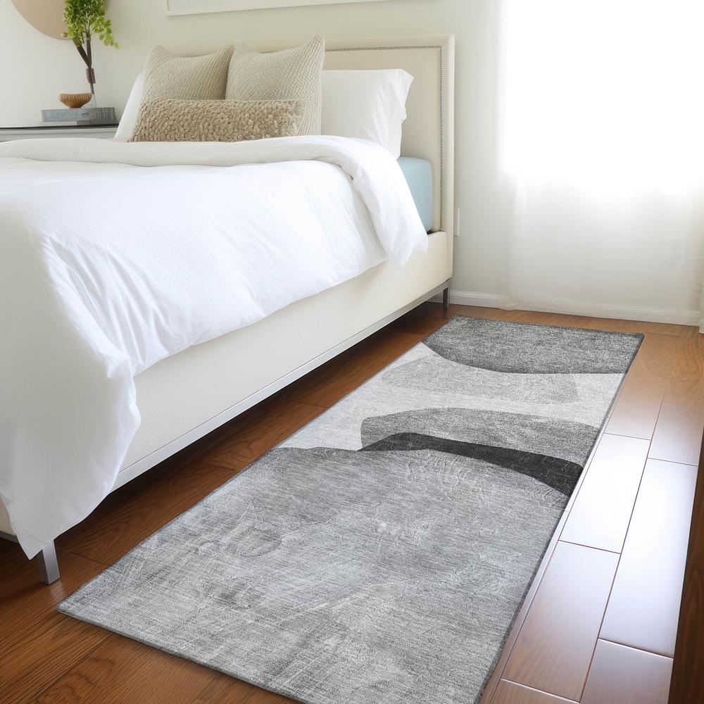 Chantille ACN547 Gray 2'3" x 7'6" Rug. Picture 6