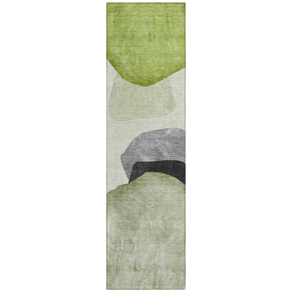 Chantille ACN547 Green 2'3" x 7'6" Rug. Picture 1
