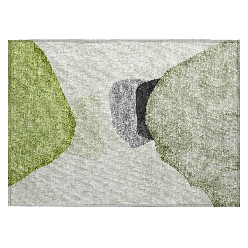 Chantille ACN547 Green 1'8" x 2'6" Rug. Picture 1