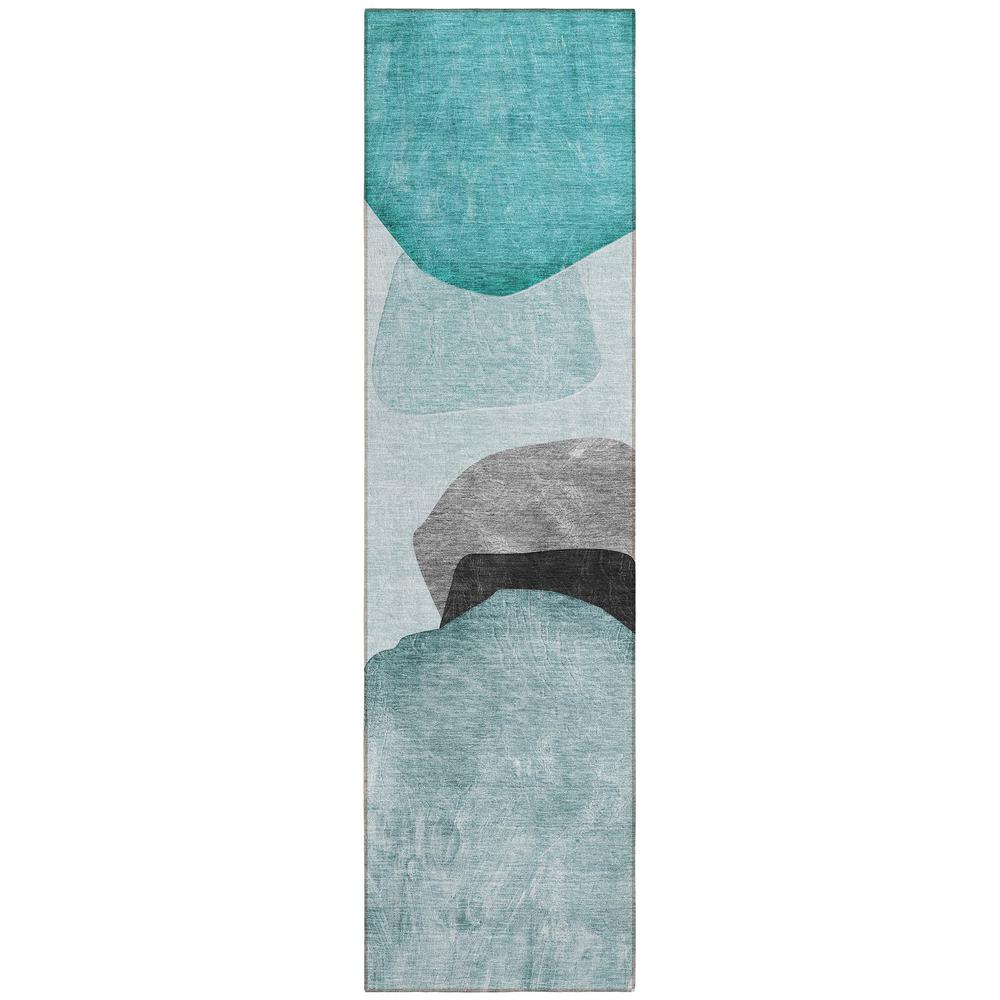 Chantille ACN547 Teal 2'3" x 7'6" Rug. Picture 1