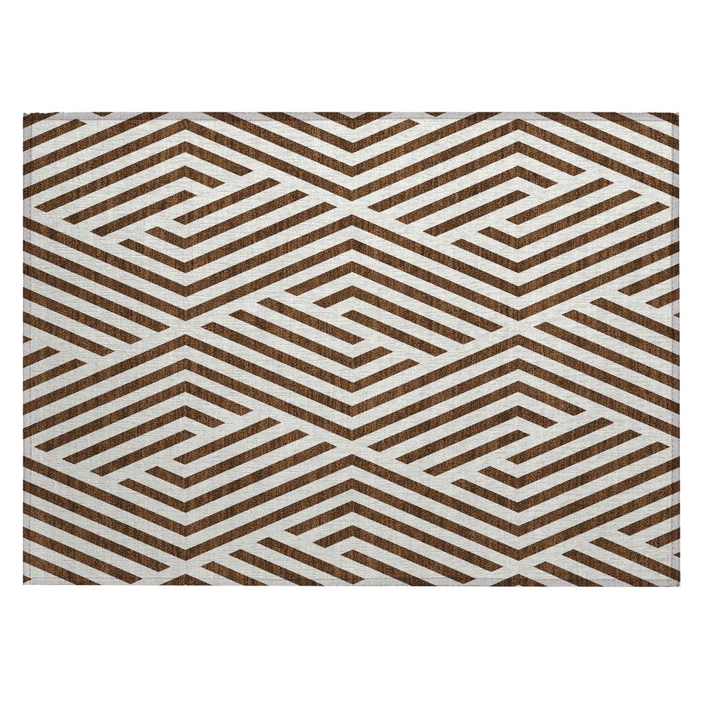 Chantille ACN550 Brown 1'8" x 2'6" Rug. Picture 1
